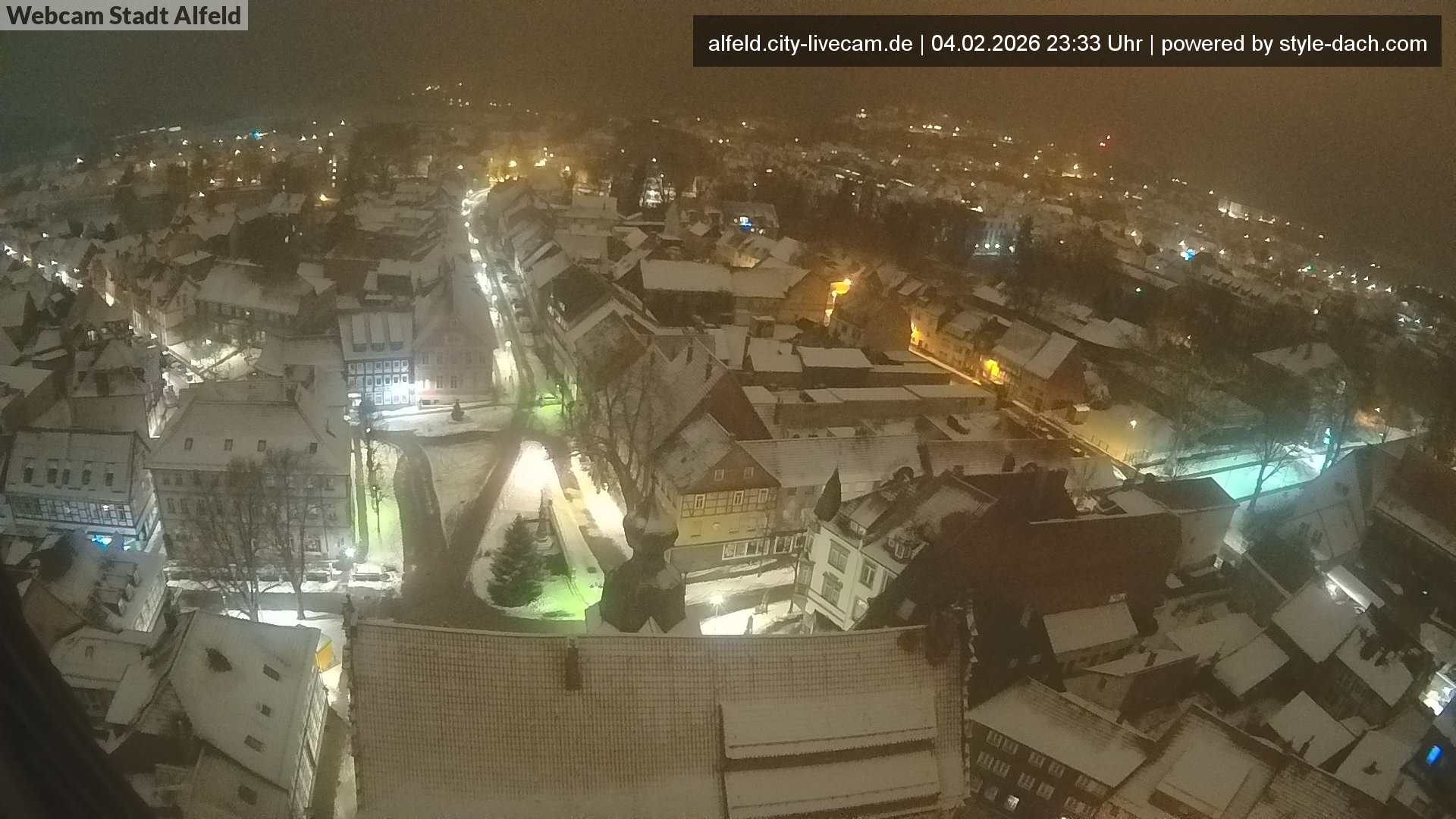 Aktuelles Live-Bild vom Marktplatz in Alfeld